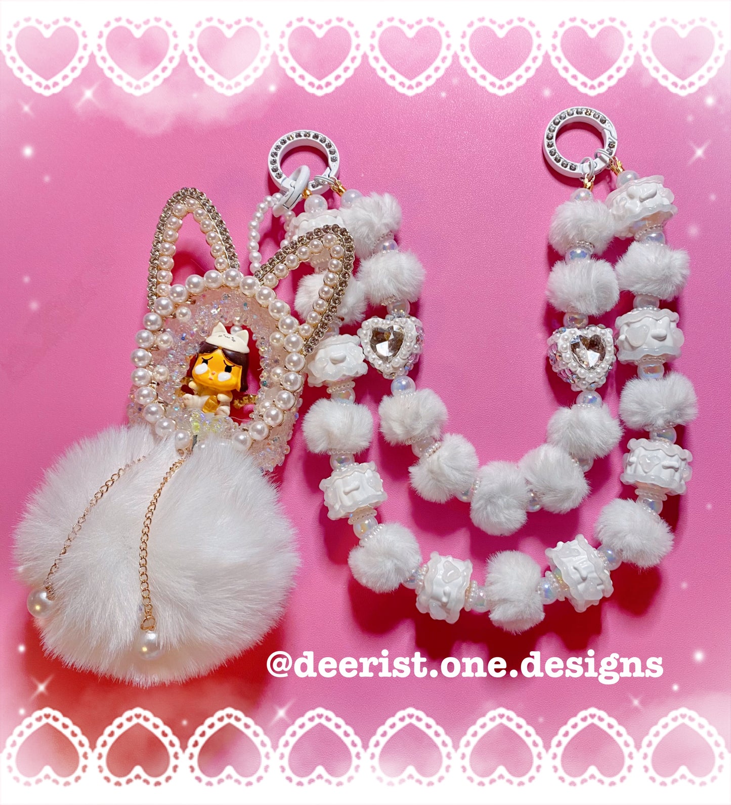 Kitty Crybaby Bag Chain