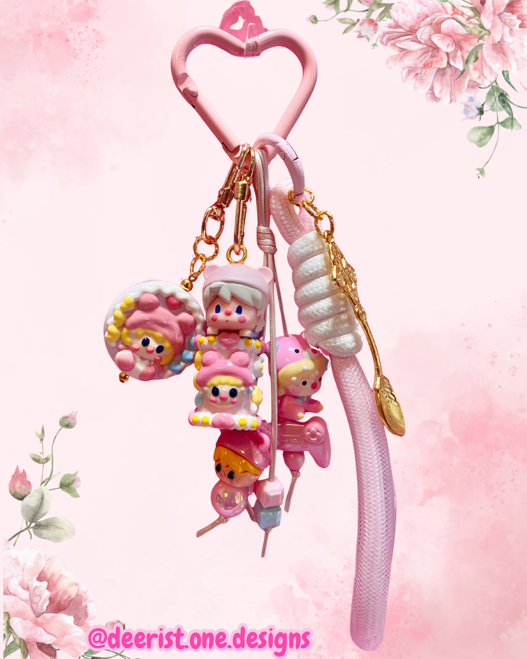 Fancy Dangle Keychain