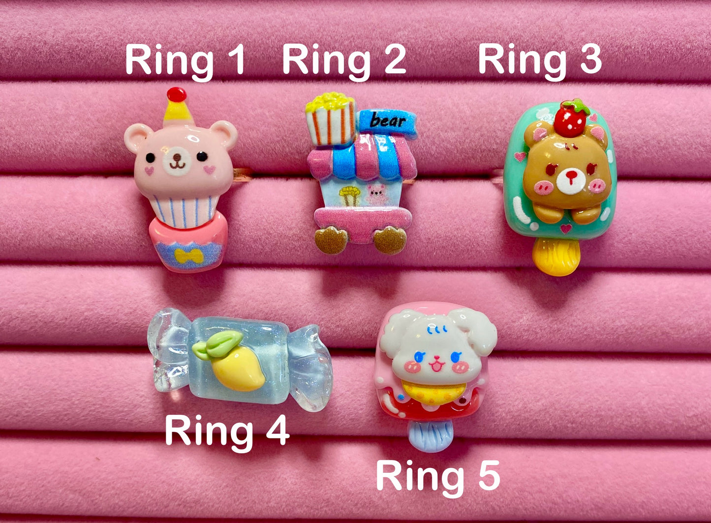 Kawaii Animal Ring