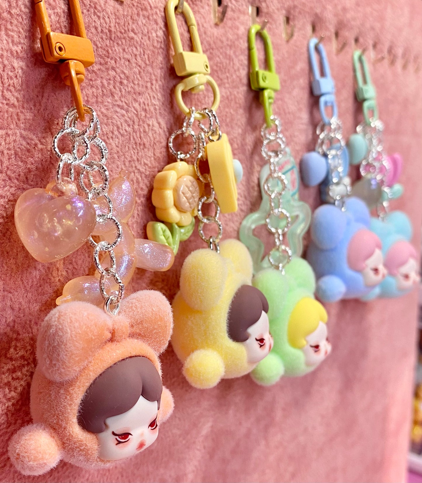 Bow Girl Keychain