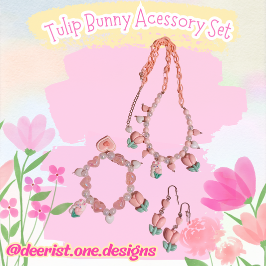 Tulip Bunny Accessory Set