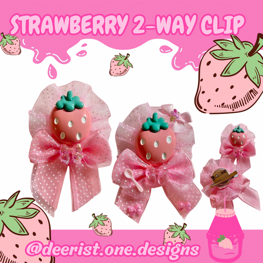 Strawberry 2-way Clip