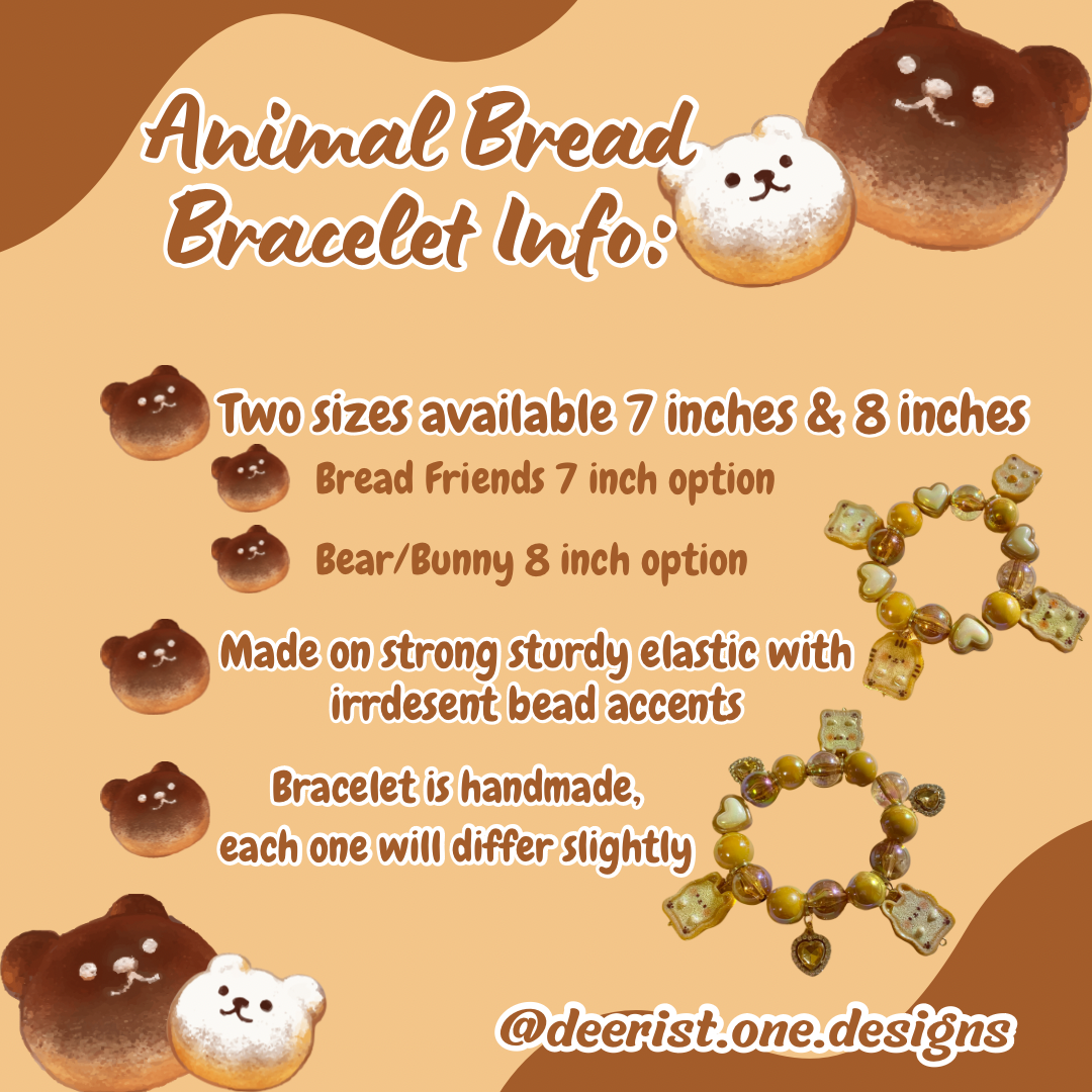 Animal Bread Bracelet