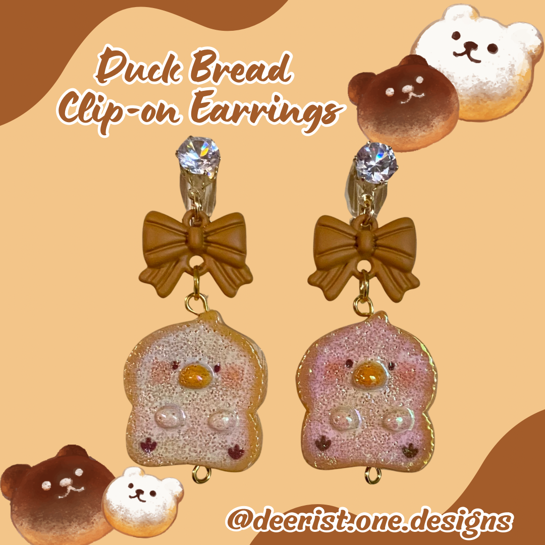 Animal Bread Earrings