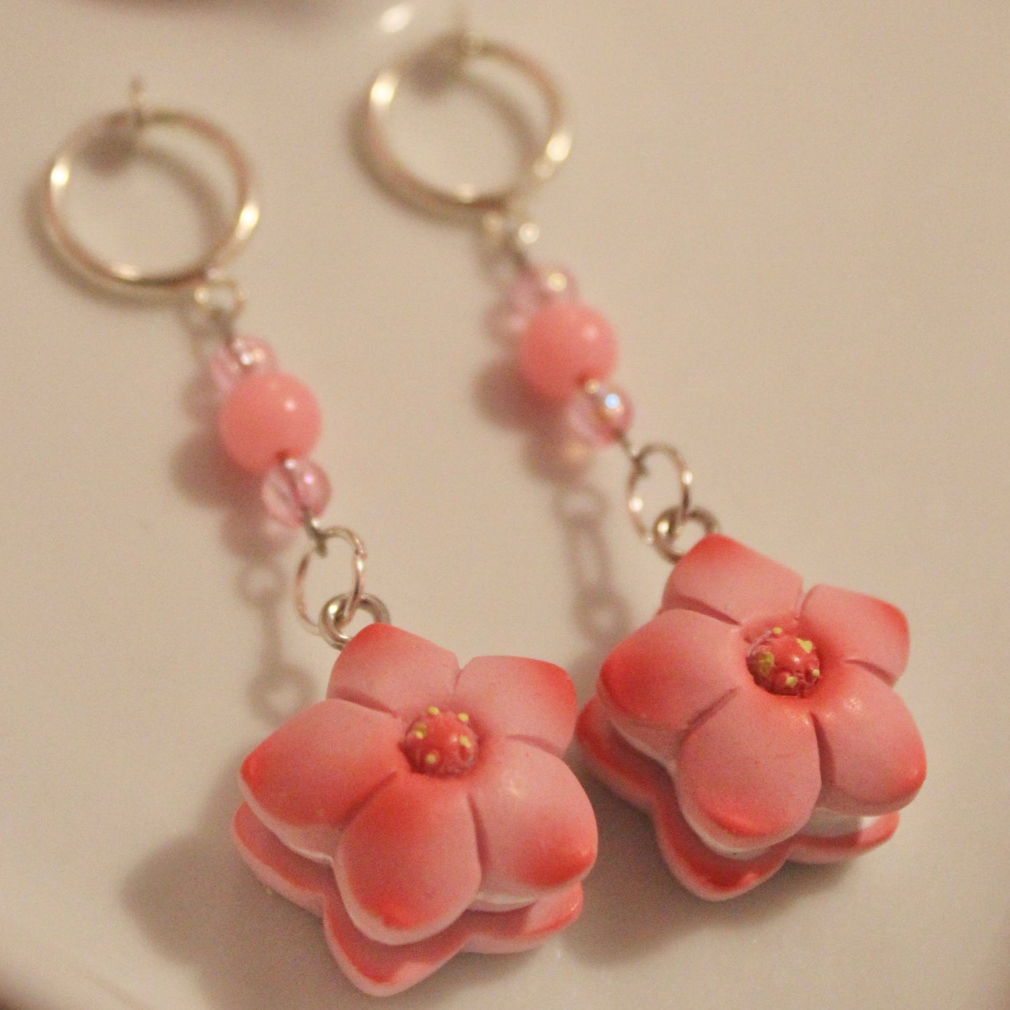 Sakura Treats Clip-on Earrings