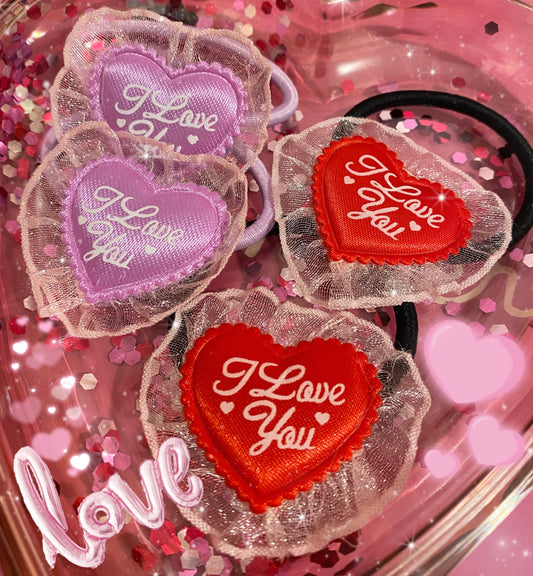 Lovesick Hair ties